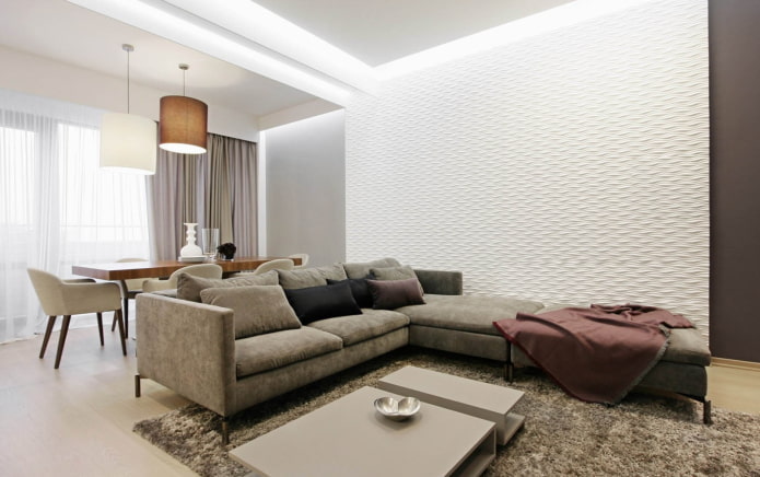 Aménagement intérieur d'un appartement de 100 mètres carrés
