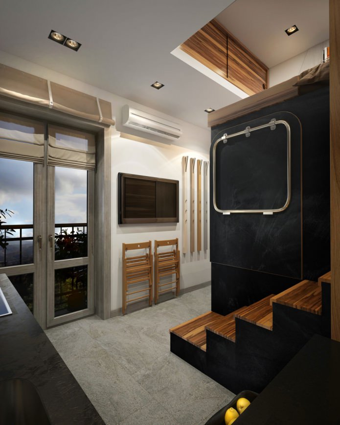 conception d'un petit appartement de 15 m².