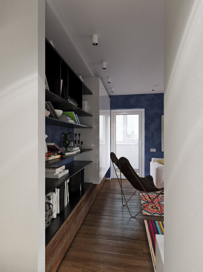 conception d'appartement de 31 m².