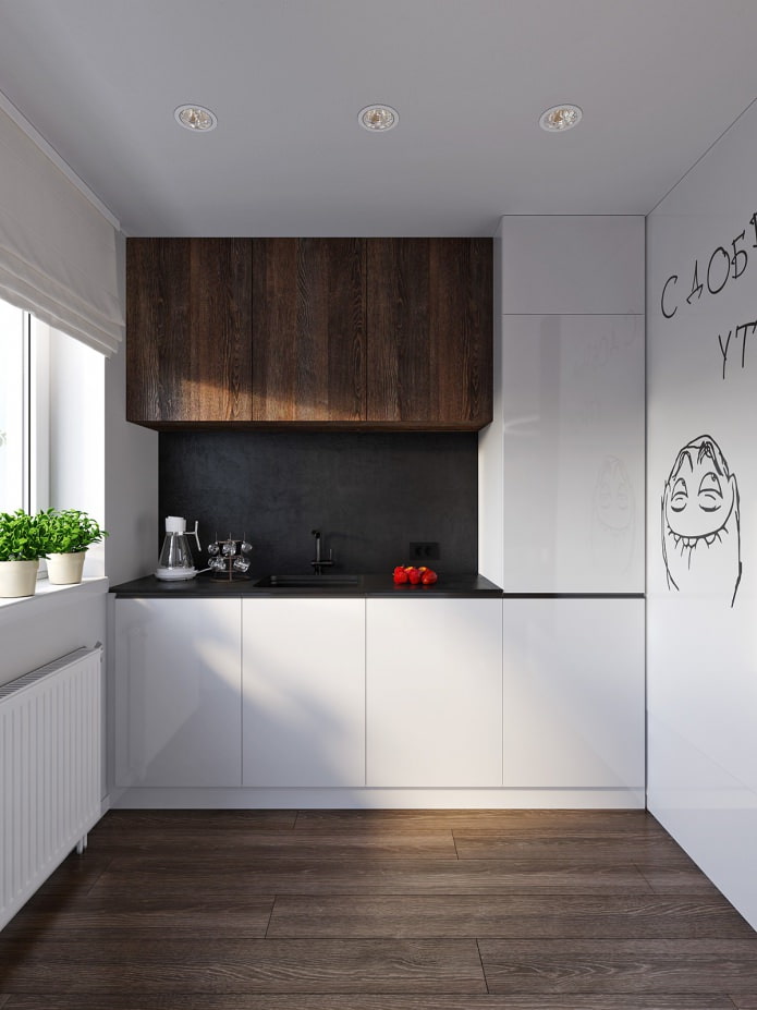Cuisine conçue pour un appartement de 31 m²