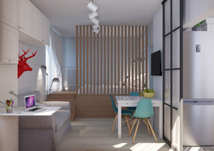 Aménagement du salon