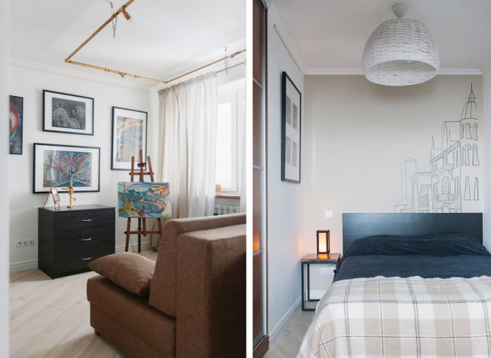 Salon et chambre