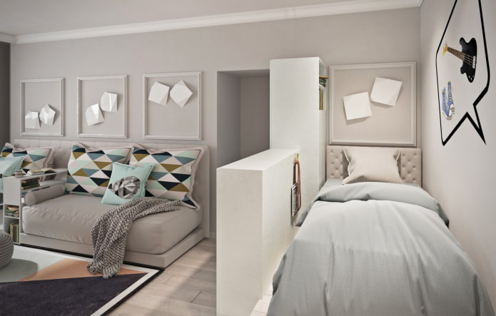 Aménagement d'une chambre d'enfant dans un appartement de 35 m²