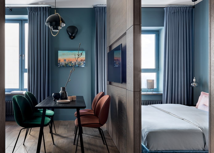 Zonage d'un appartement de 36 m²