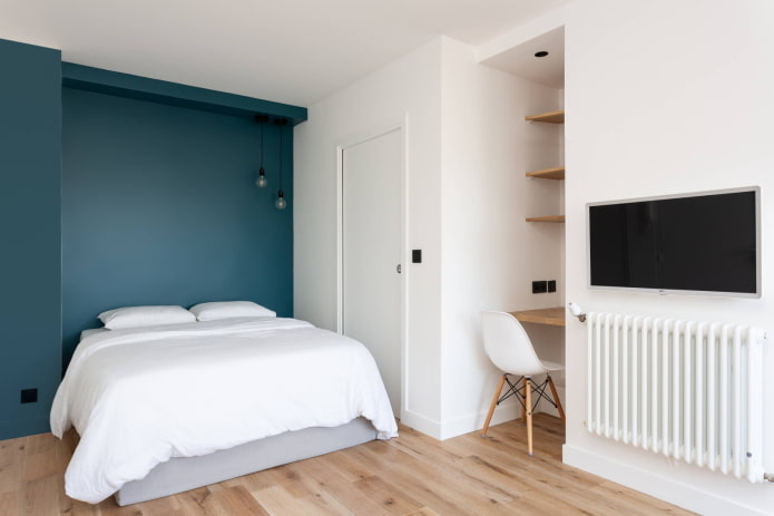 Bureau dans la chambre