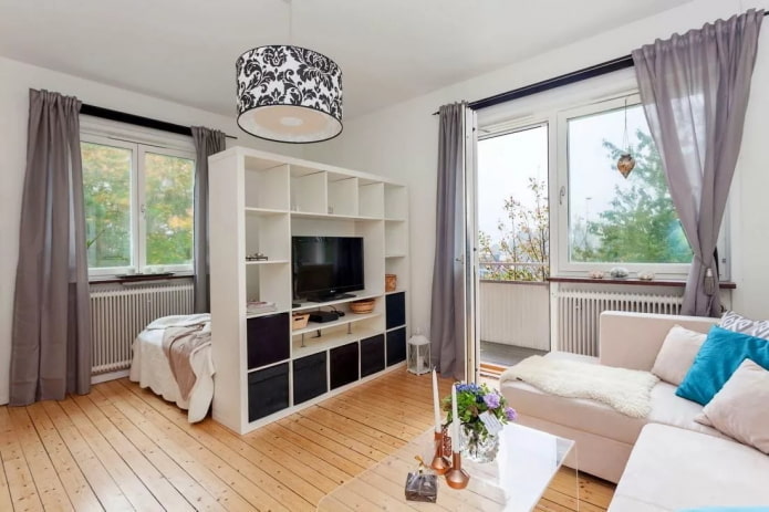 Zonage d'un appartement de 40 m²