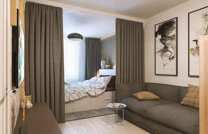 Zonage d'un appartement de 40 m²