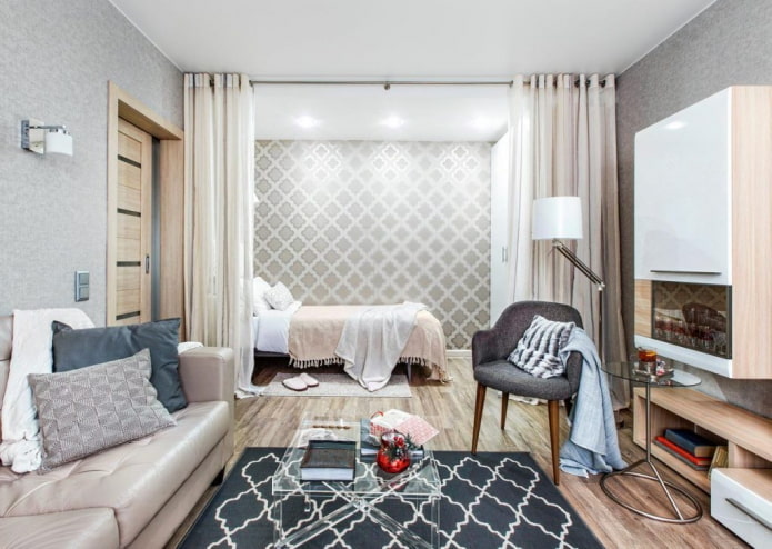 zonage d'un appartement de 40 mètres carrés