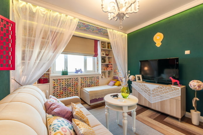 Aménagement d'une chambre d'enfant dans un appartement de 40 mètres carrés mètres