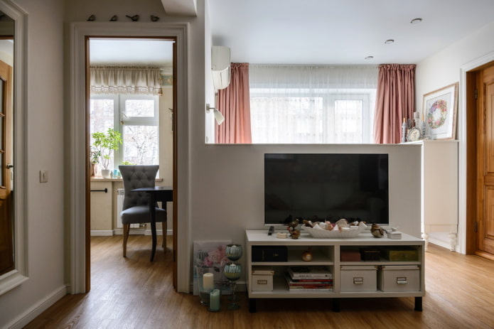 Zonage de l'appartement