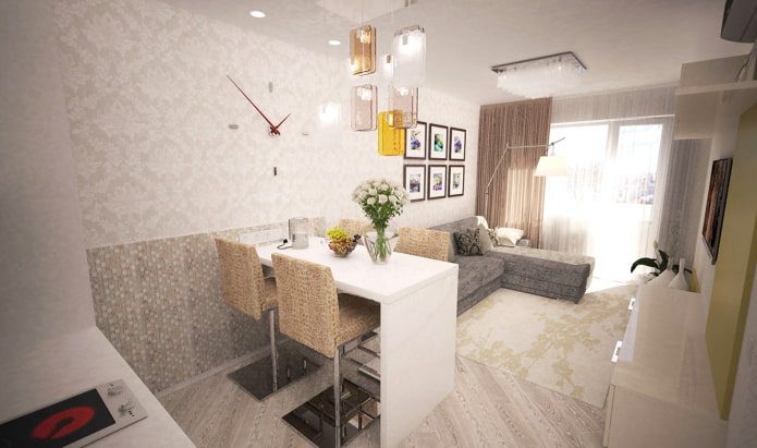 Salon-cuisine