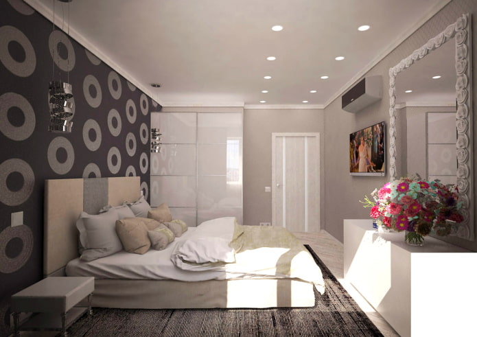 Espaces de rangement dans la chambre