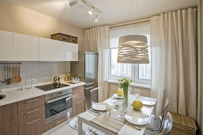 Aménagement de cuisine dans un appartement de 45 m²