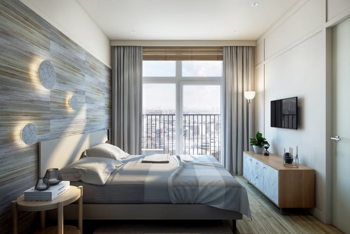 Chambre dans un appartement de 46 m²