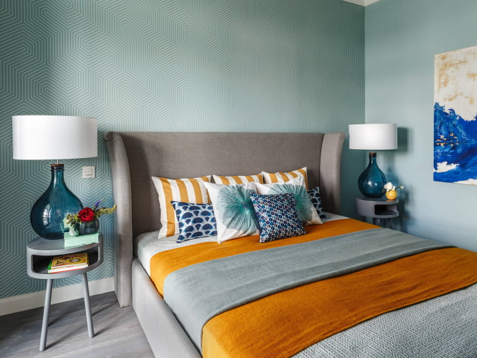 Chambre dans un appartement de deux pièces