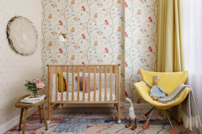 Chambre pour un bébé