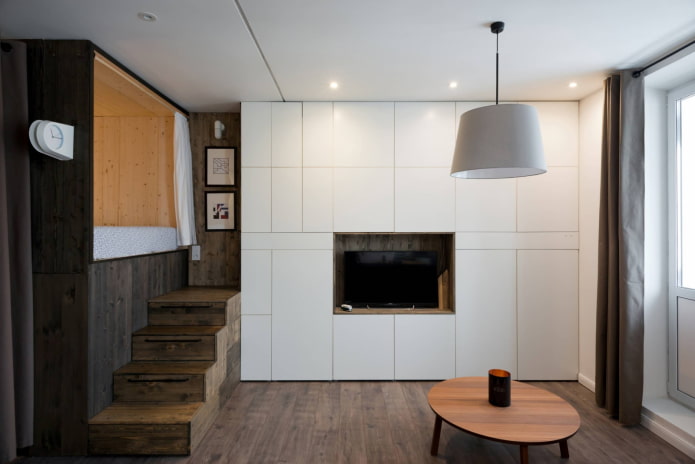 Meubles à hauteur de plafond