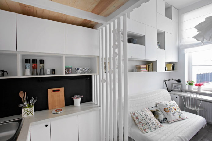 Style scandinave dans le studio