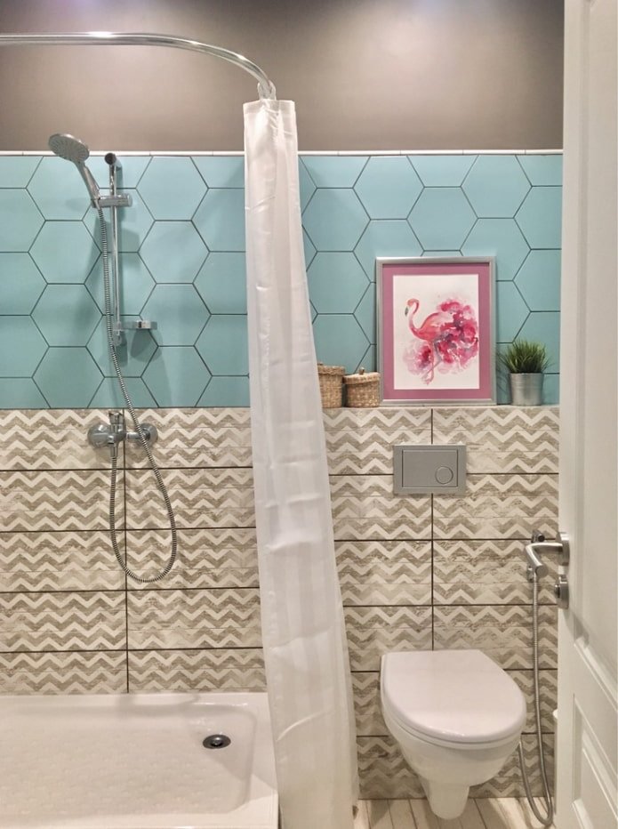 Aménagement d'une salle de bain dans un studio