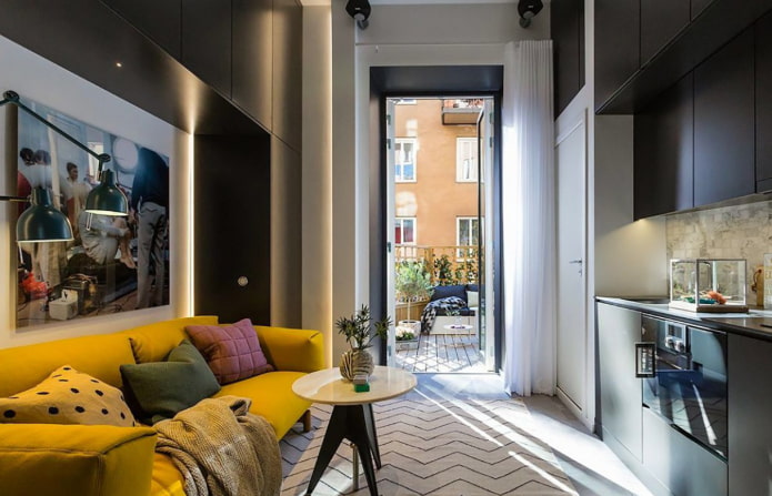 Espace salon sur le balcon