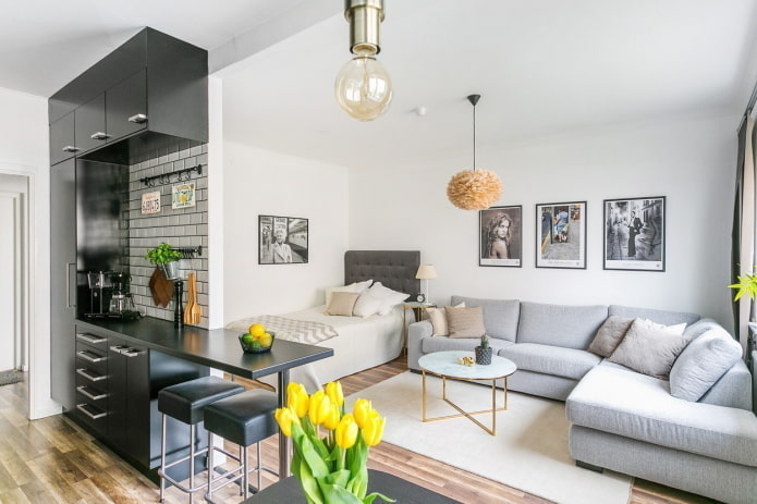 design d'intérieur de studio