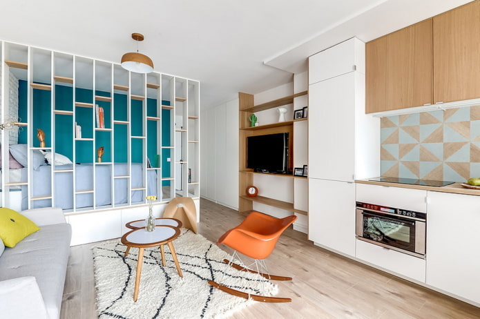 design d'intérieur de studio