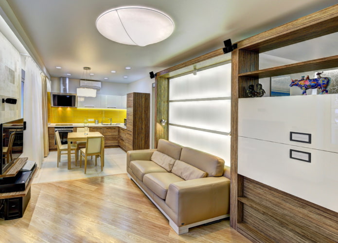 Éclairage à l'intérieur d'un studio