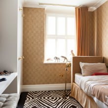 Intérieur d'une petite chambre d'enfant : choix de la couleur, du style, de la décoration et du mobilier (70 photos)-15