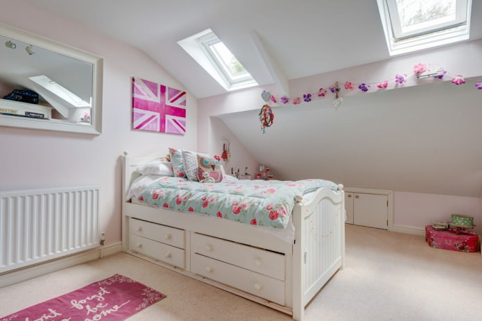 Décoration de chambre d'enfant pour une fille