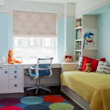 Intérieur d'une petite chambre d'enfant : choix de la couleur, du style, de la décoration et du mobilier (70 photos)-12