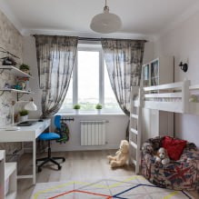 Intérieur d'une petite chambre d'enfant : choix de la couleur, du style, de la décoration et du mobilier (70 photos)-6