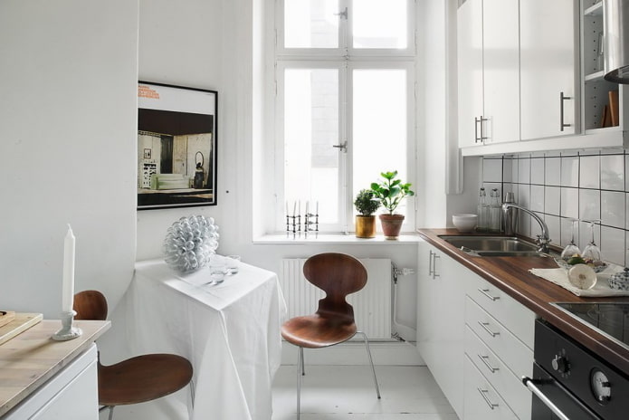 planification d'une petite cuisine