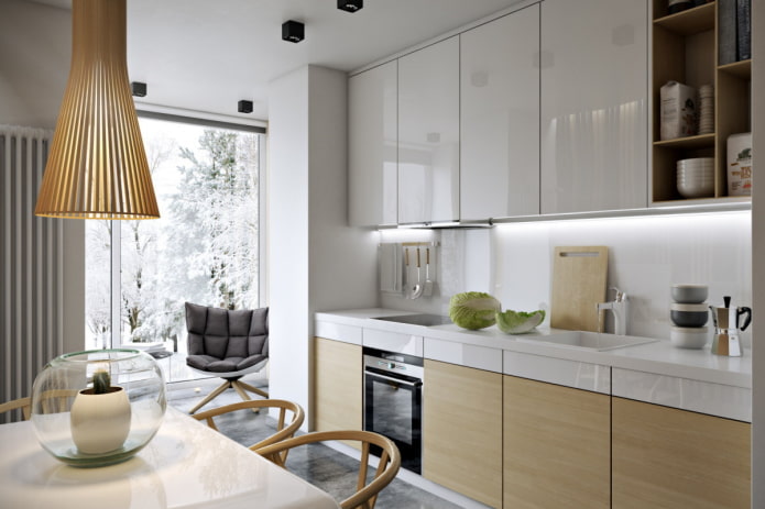 Petite cuisine de style moderne