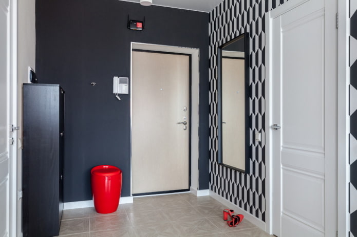 Couleurs d'un petit couloir
