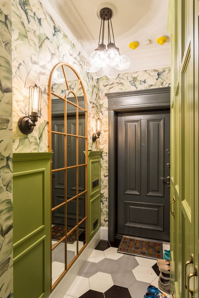 Aménagement intérieur d'un très petit couloir