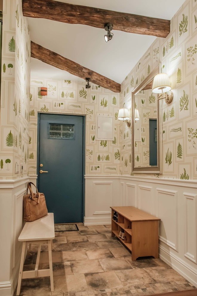 Petit couloir à l'intérieur de la maison