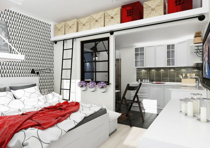 Conception d'un petit studio de 25 m².