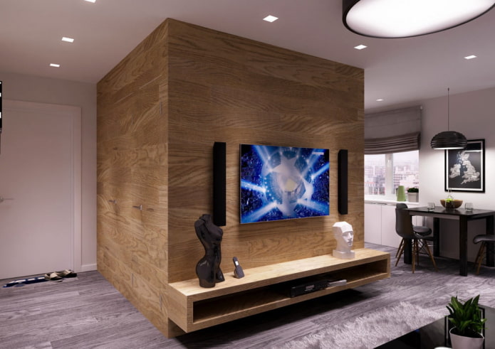 Cube avec TV