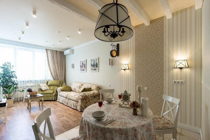 conception de plafond de style provençal