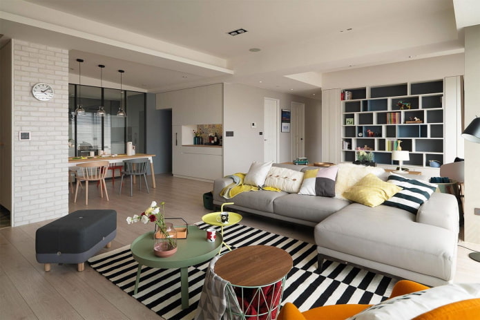 Plafond design de style scandinave