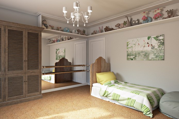 chambre d'enfant pour une fille