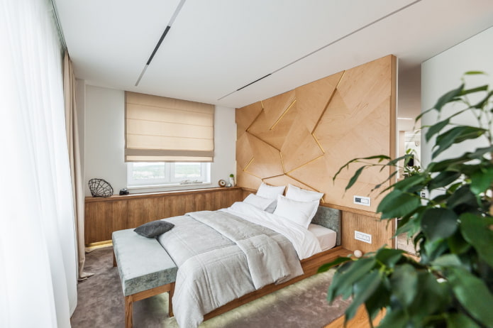 rideaux romains de style moderne