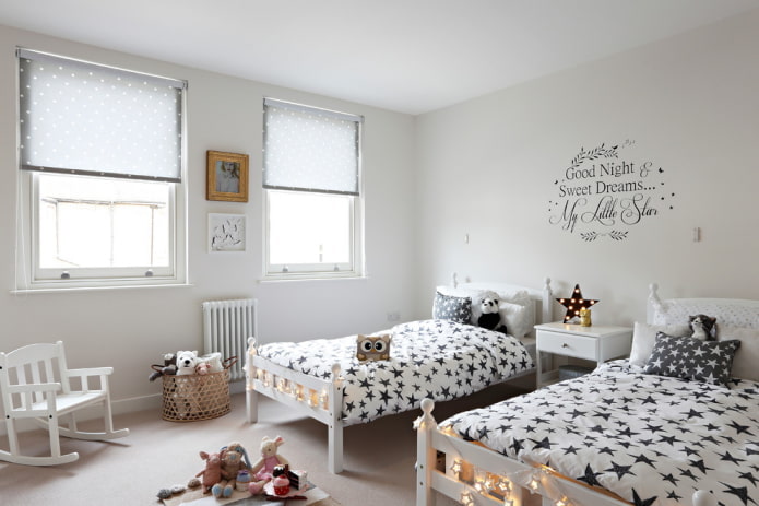 stores enrouleurs de style scandinave