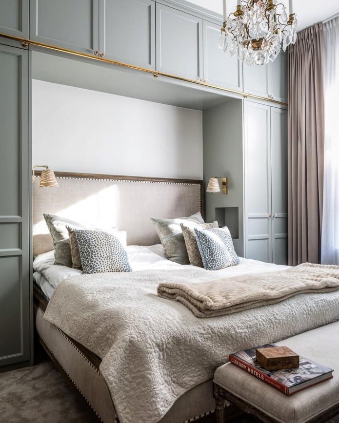 garde-robes autour du lit