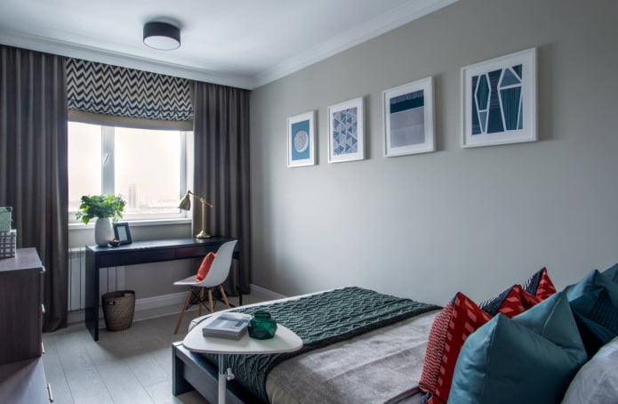 version sombre de la chambre