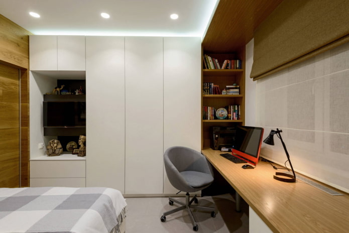 Chambre-bureau