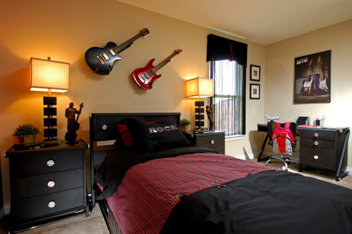 Chambre d'adolescent