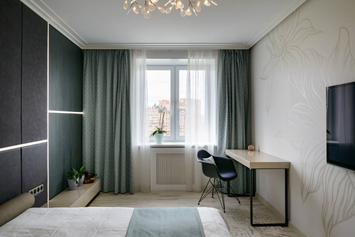 Chambre de 18 m² dans l'appartement