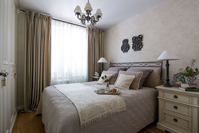 Petite chambre de style provençal