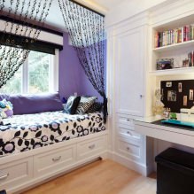 Design de chambre pour une fille : photo, caractéristiques de conception-12